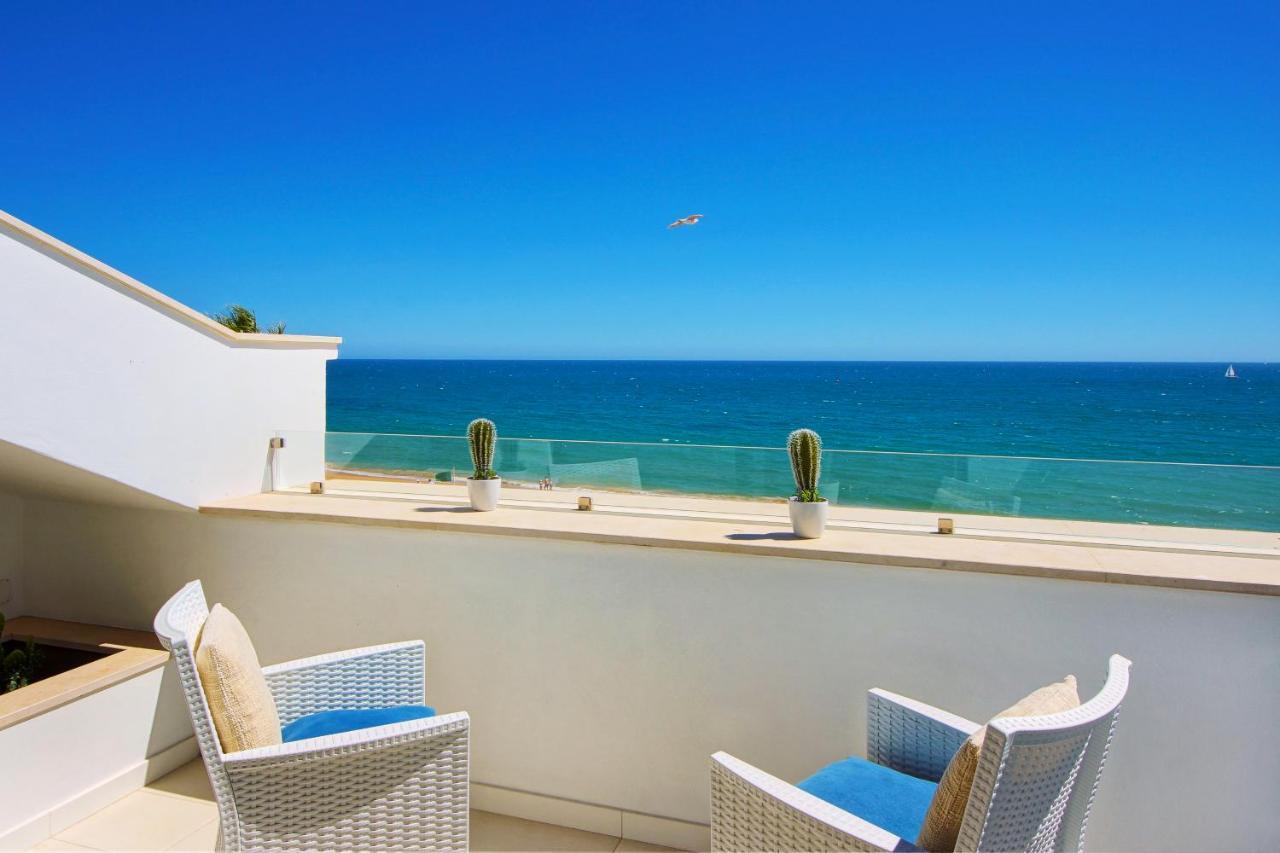 Casa Pé na Areia- Unique Spot- Beach front Albufeira Extérieur photo