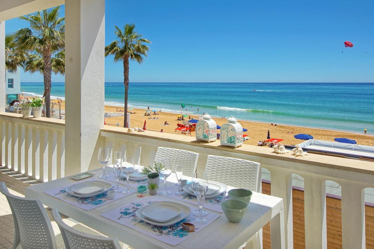 Casa Pé na Areia- Unique Spot- Beach front Albufeira Extérieur photo